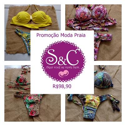 Loja S&C Lança uma mega promoção de moda praia