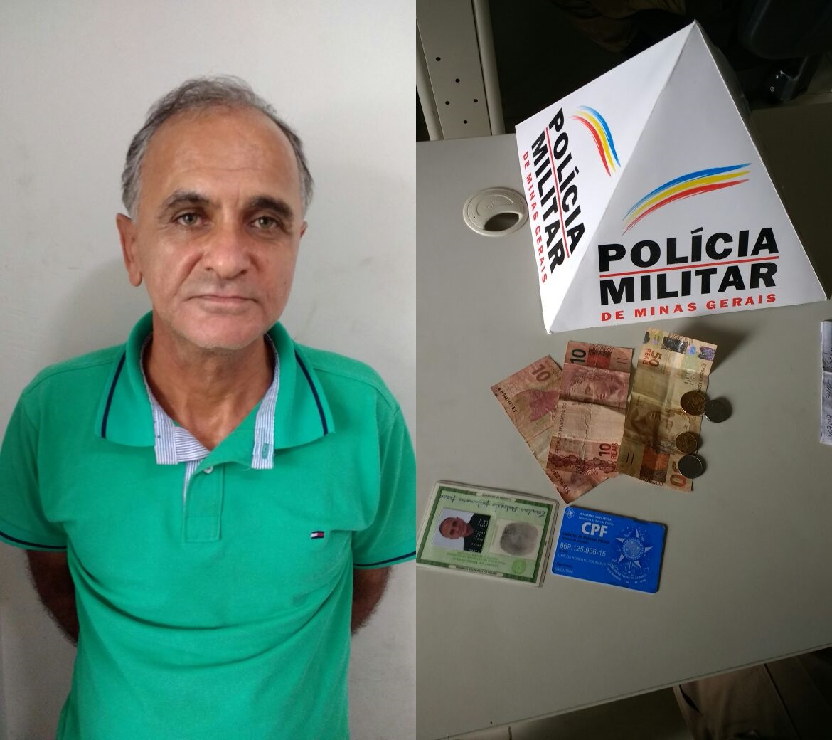 PM prende estelionatário tentando aplicar golpe em Itabira