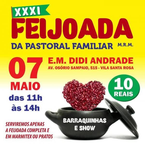XXXI Feijoada da Pastoral Familiar