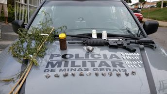 Mais uma vitória da PMMG no combate ao tráfico de drogas no Aglomerado da Serra