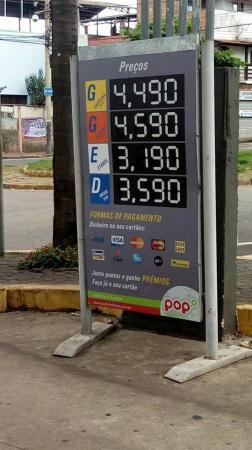 Bomba 2018! Preço do combustível em Itabira aumenta sem limites