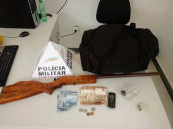 Policia Militar apreende menor em flagrante por roubo, falsa identidade e posse ilegal de arma de fogo