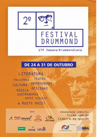 17ª Semana Drummondiana e 2º Festival Drummond celebram os 90 anos do poema 