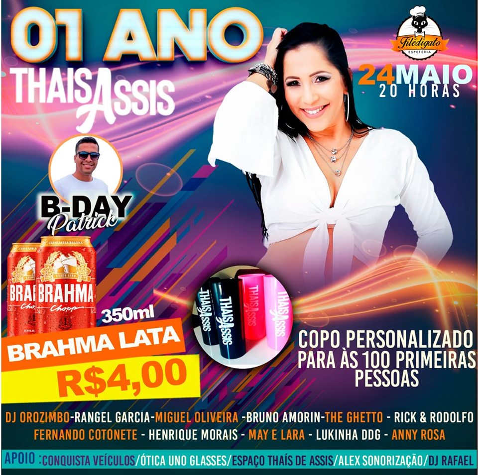 1 Ano de Thais Assis