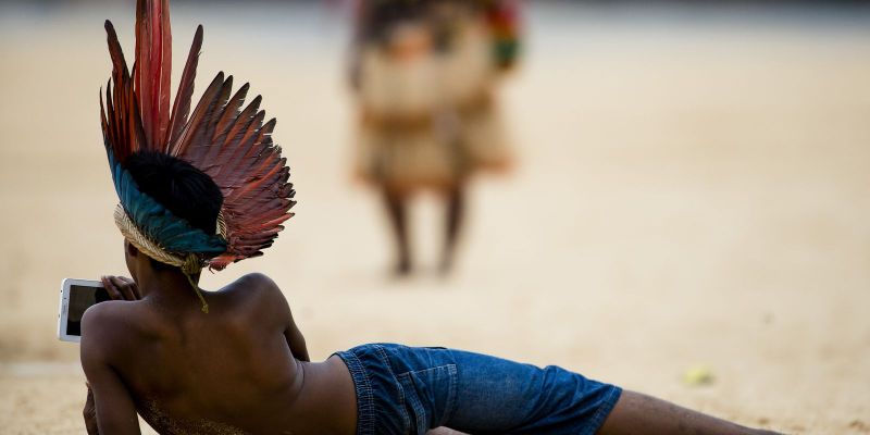 Mostra de Contadores de Histórias reconta as trilhas indígenas