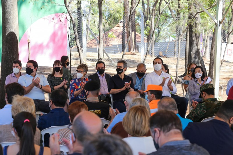 Romeu Zema inaugura obras de revitalização e reabre APA Parque Fernão Dias, em Contagem