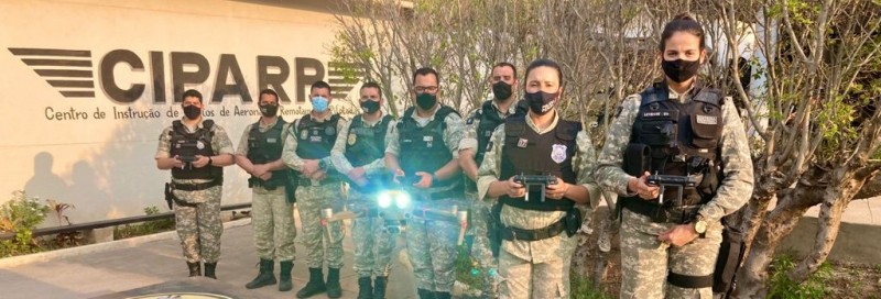 Policiais penais participam de curso de operação de drones