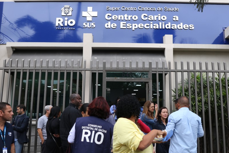Inaugurado Super Centro Carioca de Saúde de atendimento especializado