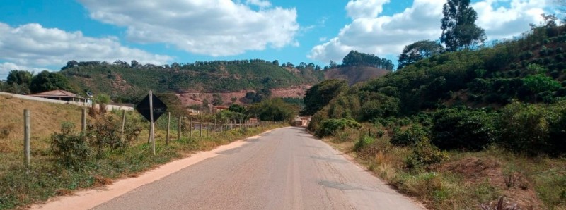 DER-MG homologa resultado de licitação para recuperação do pavimento entre Caiana e Espera Feliz, na Zona da Mata