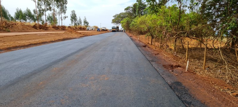 Pavimentação da MG-414, na ligação de Minas com Goiás, é iniciada no Triângulo