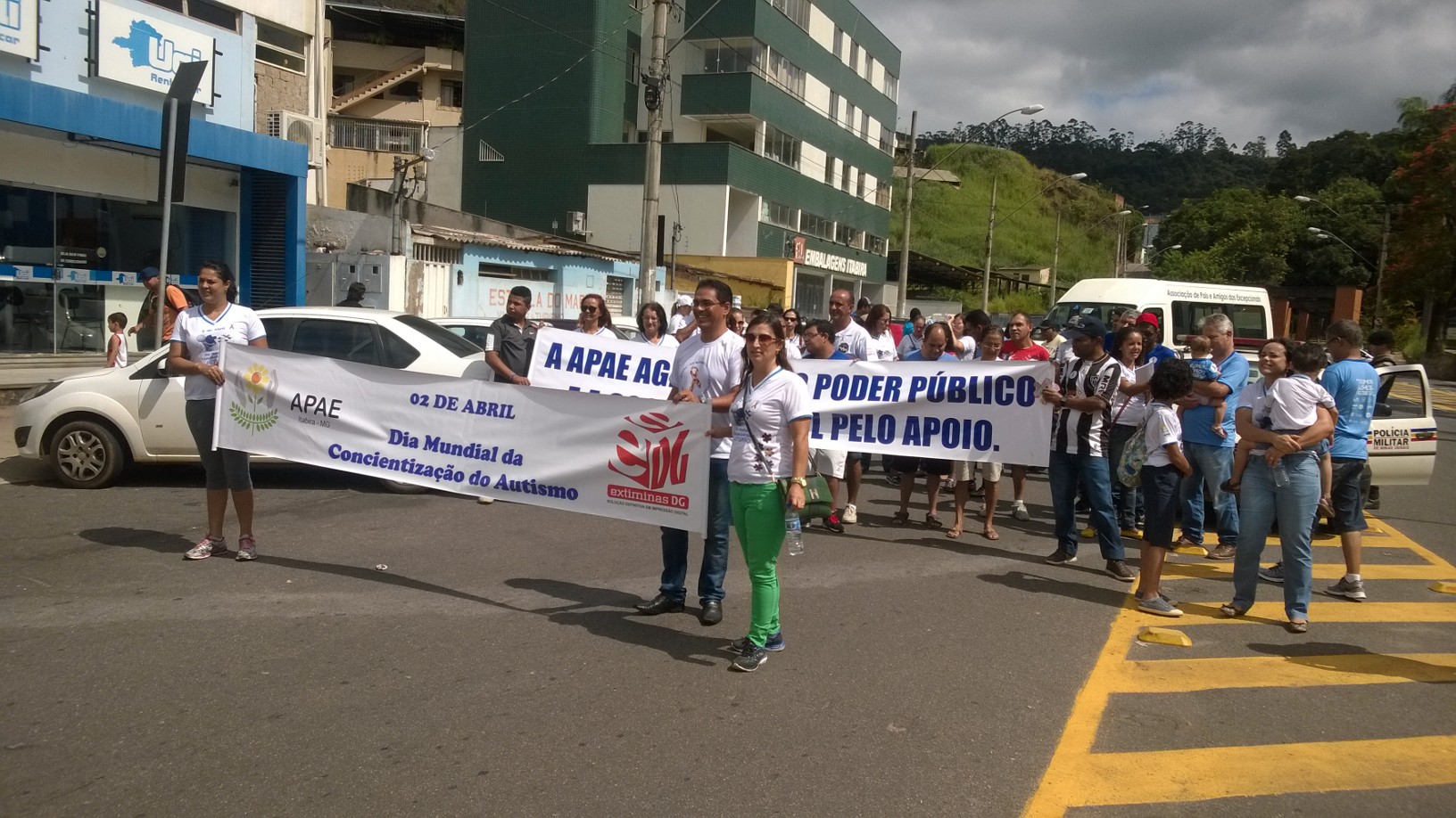 Conscientização sobre a síndrome do autismo 