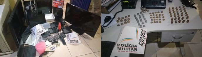 PM prende grande quantidade de drogas