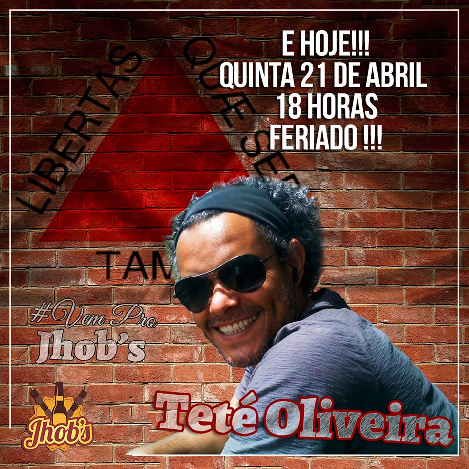 Nesta Quinta de feriado Show no Jhob´s