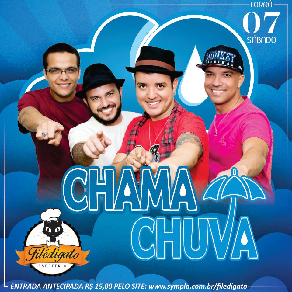 Sábado com show no Filé de Gato