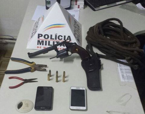 PM prende quadrilha na zona rural de Ferros