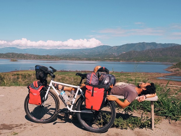 Mineiro viaja pela América do Sul de bike e cultura é registrada em fotos