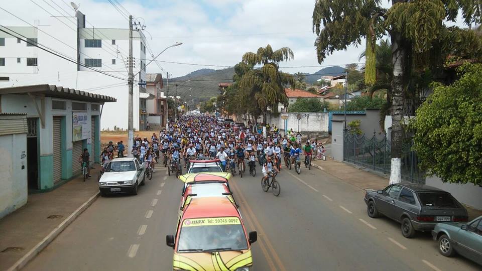 57 Cia - Barão de Cocais promoveu o 1º Passeio Ciclístico