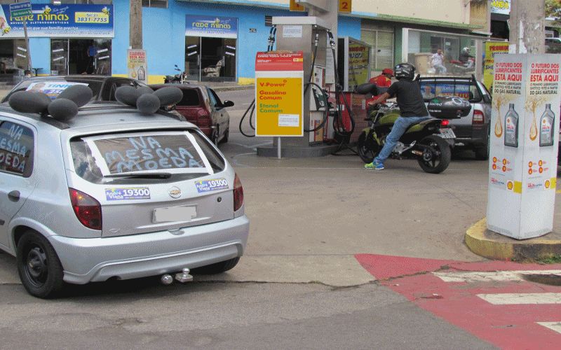 Na Mesma Moeda' mobiliza motoristas contra o preço dos combustíveis em Itabira