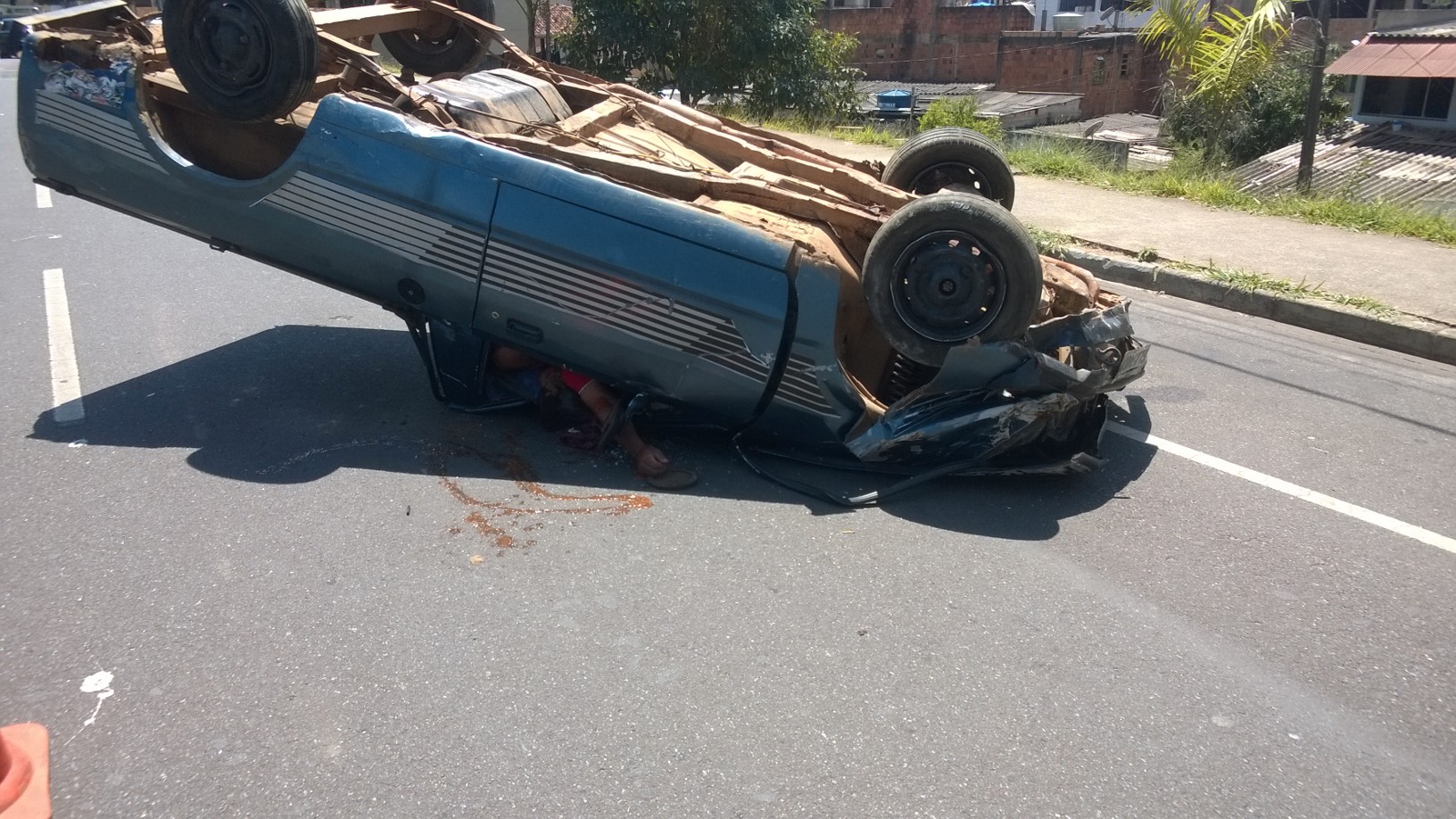 Simulação de acidente faz parte da semana do Trânsito em Itabira