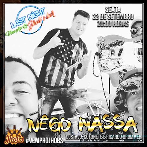 Grande show no Bar Jhob´s nesta sexta-feira