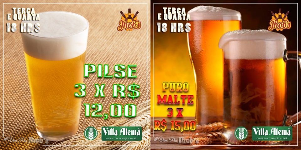 Mega Promoção de Choop Claro Pilse e Puro Malter