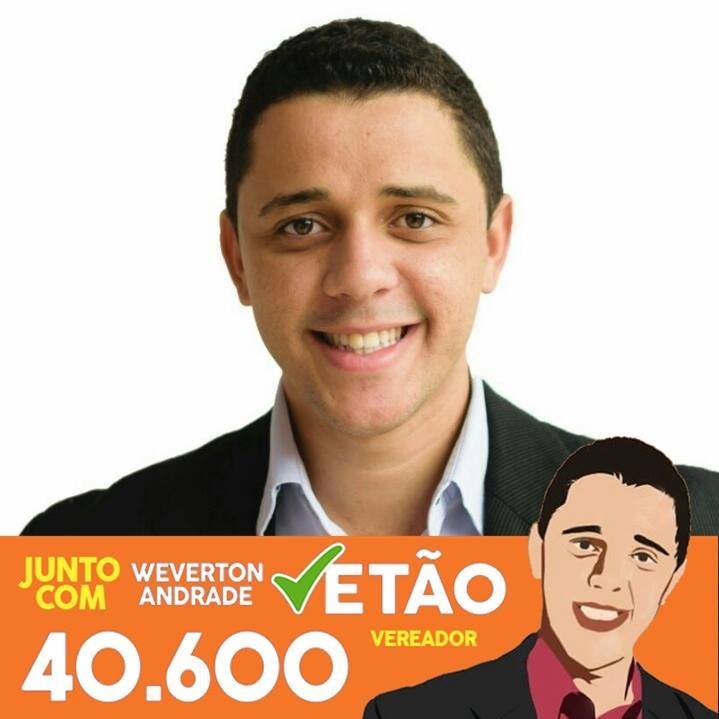 Weverton Vetão é eleito como um vereador jovem, determinado e experiente 