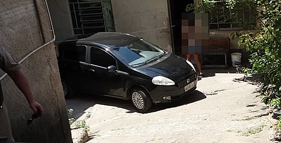 Fiat Punto tomado de assalto é recuperado no bairro Bethânia de Itabira