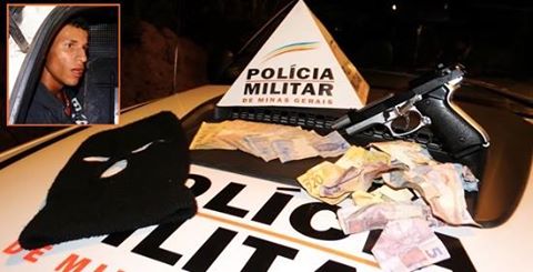 Agilidade da PM prende e apreende menor armado com simulacro