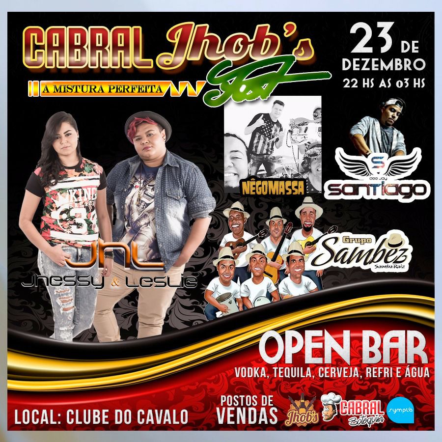 Cabral e Jhob´s apresenta a mistura perfeita fest